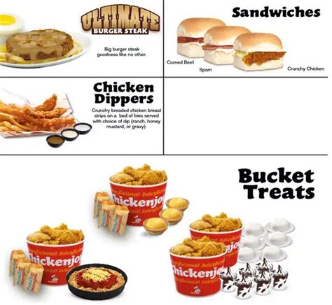 Jollibee Burger Menu