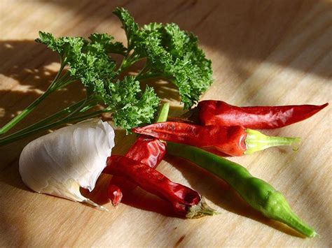 Free Images Sharp Flower Dish Food Green Herb Garlic Produce