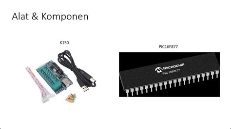 Sistem Keamanan Rumah Microcontroller Pic16f877 Youtube