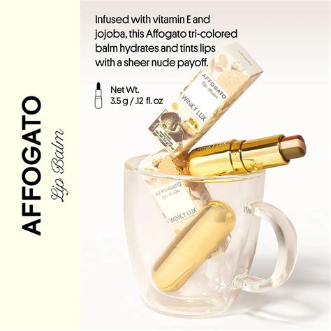 Winky Lux Affogato Balm Sheer Tinted Nude Lipstick With Vitamin E And Jojoba Oil Buy Now