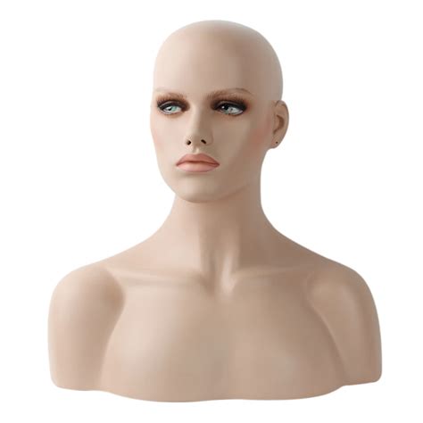 Realistic Fiberglass Mannequin Head Bust For Wigs-in Mannequins from ...