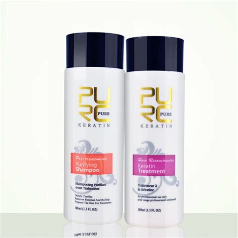 Brazilian Keratin Treatment and Purifying Shampoo 2 pcs Set - ASK Direct