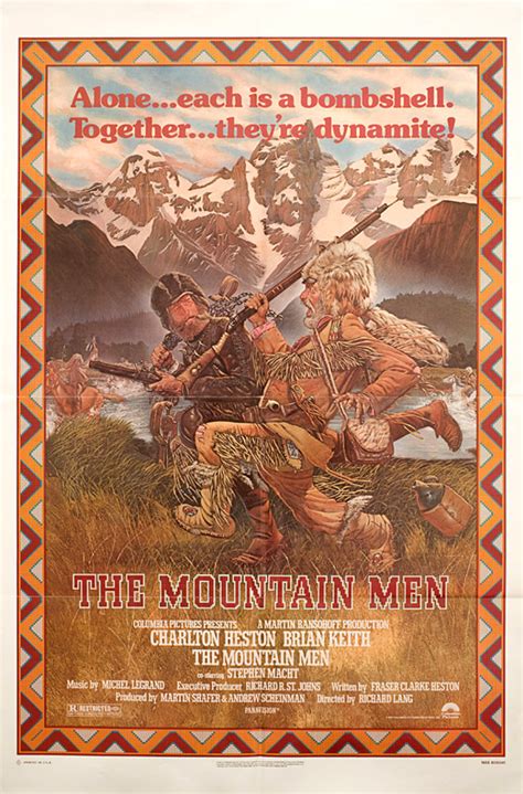 The Mountain Men Original 1980 U.S. One Sheet Movie Poster - Posteritati Movie Poster Gallery