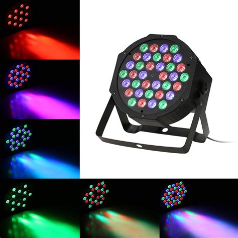 Alien Led Rgbw Dmx Stage Flat Par Lighting Effect Sound Active