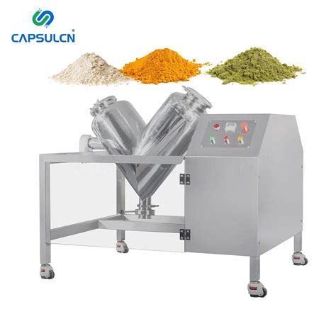 V50 PRO With Protective Fence V Shape Powder Mixer Mixing Equipment