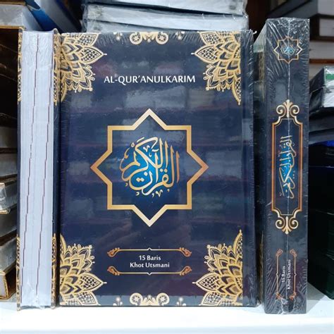 Jual Al Qur Anulkarim Samsia A5 Tanggung 15 Baris Khot Rasm Utsmani HVS