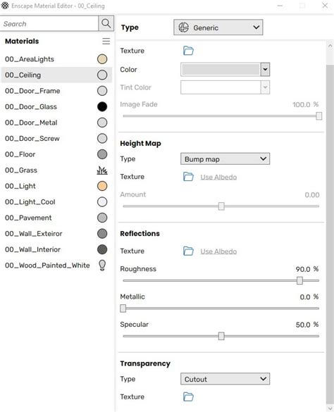 Create Mirror Material Enscape Design Talk