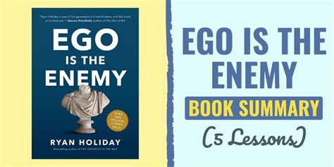 Ego Is The Enemy Book Summary (5 Lessons)