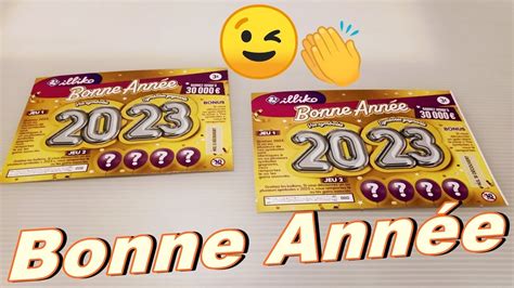 Grattage Fdj Nouveau Ticket Bonne Ann E Youtube