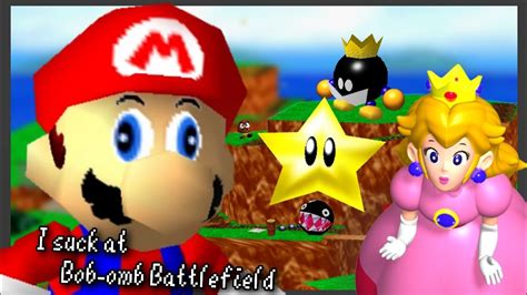 I Suck At Super Mario 64 Bob Omb Battlefield Youtube