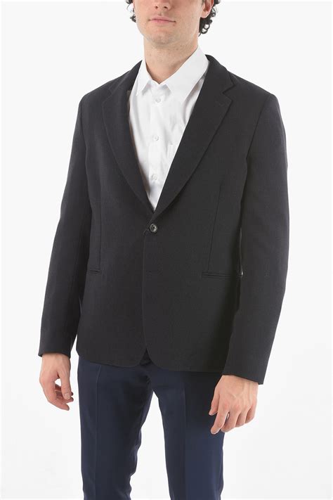 Paul Smith 2 Buttons Single Breasted Unlined Wool Blazer Men Glamood