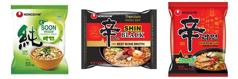 3 Pack Korean Nongshim Gourmet Spicy Shin Instant Ramen Noodle 3