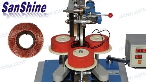 Gear Type Big Toroid Coil Winding Machine Ss300 02 Winds 1 5mm