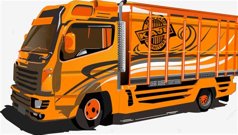 Truck Vector Truck Vector Drivers Png Transparent Image And Clipart