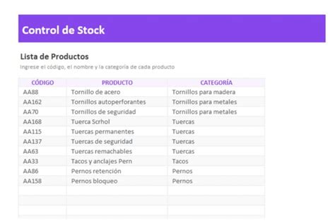 Plantillas De Excel Para El Control De Inventarios Tu Excel Online