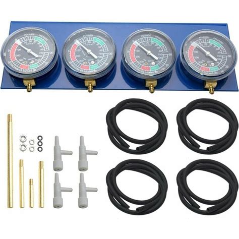 Vacuum Gauge Kit Motorcycle Accessory With Hose Motorcycle Vacuum