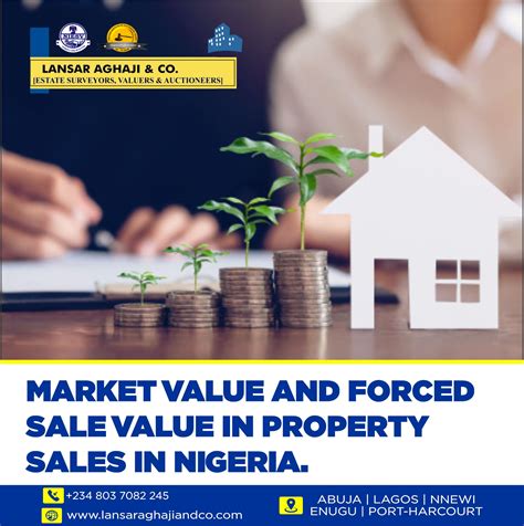 Market And Forced Sale Value | Valuation Firm in Abuja, PH, Nigeria