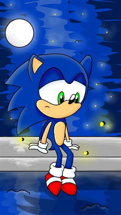 Sonic Sad Fan Art