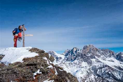 intermediate Dolomites ski touring - FreeWheeling Dolomites