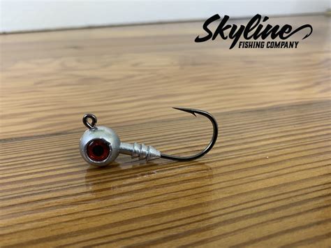 Jig Heads Extra Strong Hooks Skyline Fishing Company Skyline Jigs