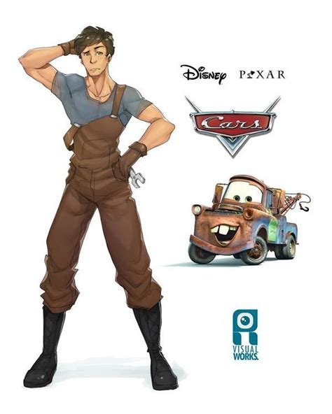 Tow Mater Cars By RaitVisualWorks On DeviantArt Cars Cartoon Disney