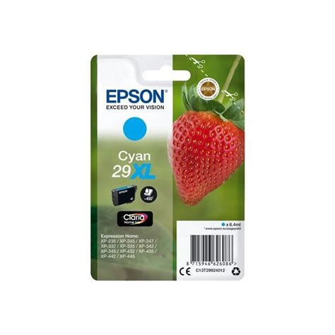 Epson Cartouche D Encre T Xl Cyan Fraise C T