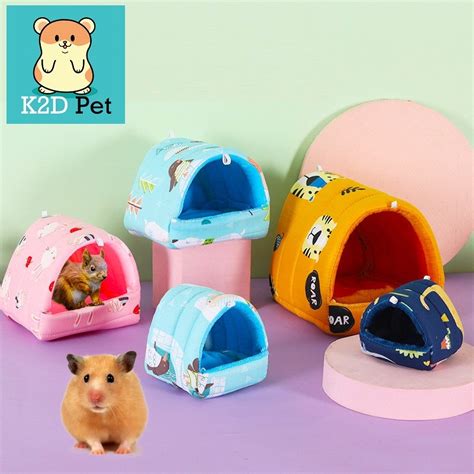 P19 Nhà ngủ cho Hamster Guinea Pig bọ ú chuột lang thỏ sóc