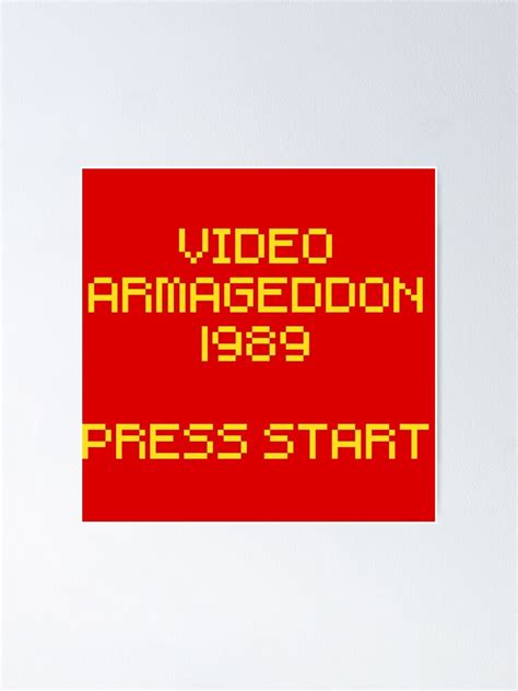 "Video Armageddon 1989 Press Start - The Wizard 1989 Movie" Poster for ...