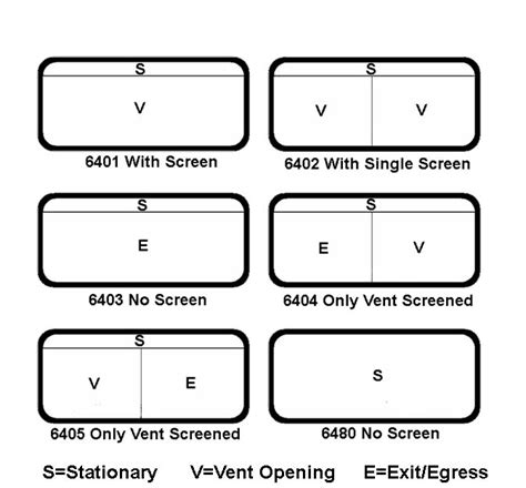 Hehr 6400 Framless Rv Windows Rv Windows