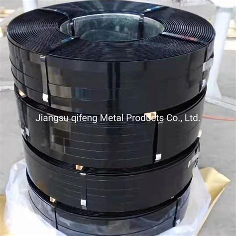 High Strength Black Steel Strapping For Packing Metal Strapping Strip