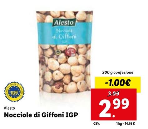 Alesto Nocciole Di Giffoni IGP 200 G Offerta Di Lidl