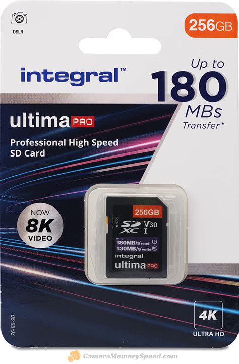 Integral Ultima Pro Mb S Gb Sdxc Memory Card Review Camera