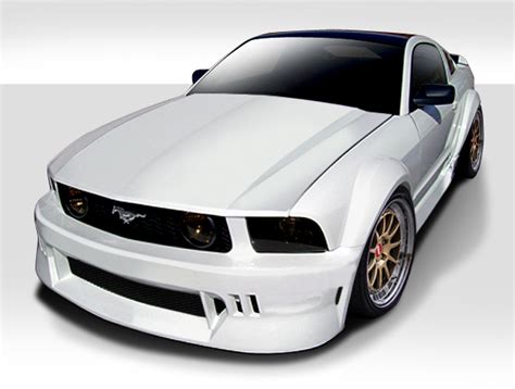 2008 Ford Mustang Fiberglass+ Kit Body Kit - 2005-2009 Ford Mustang ...