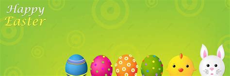 Happy Easter Banner Day Banner Meadow Vector Day Banner Meadow Png