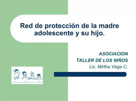 PPT Red De Protecci N De La Madre Adolescente Y Su Hijo PowerPoint