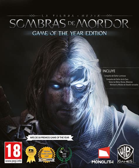 Anunciado Sombras De Mordor Edici N Juego Del A O