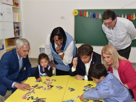 Kicillof Y Cagliardi Inauguraron El Jard N De Infantes N