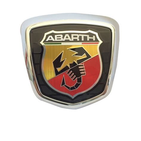 Stemma Logo Fregio Abarth Posteriore Cinquecento Baule Originale