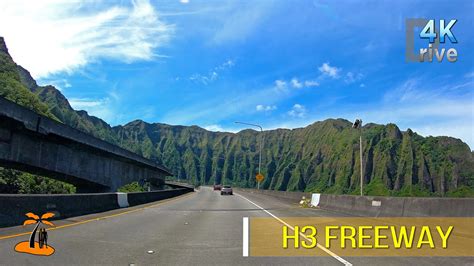 Hawaii H3 Freeway Stunning H3 Freeway Honolulu Oahu 🌈 Hawaii 4k