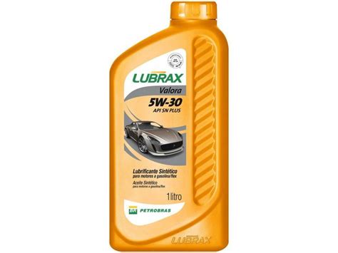 Óleo de Motor 5w30 Sintético Petrobrás Lubrax Valora Plus 1L