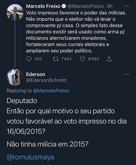 Romulus Maya on Twitter Dep MarceloFreixo Então explique COMO SEU