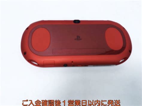 1円 Psvita 本体 セット メタリックレッド 箱あり Sony Playstation Vita Pch 2000 初期化 G04