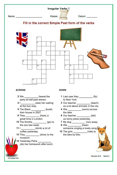 Simple Present Englisch Arbeitsbl Tter Klasse Zum Ausdrucken Simple