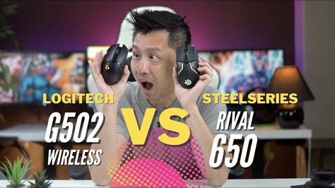 Best Wireless Gaming Mouse Compared Logitech G502 Vs Steelseries Rival 650 Youtube