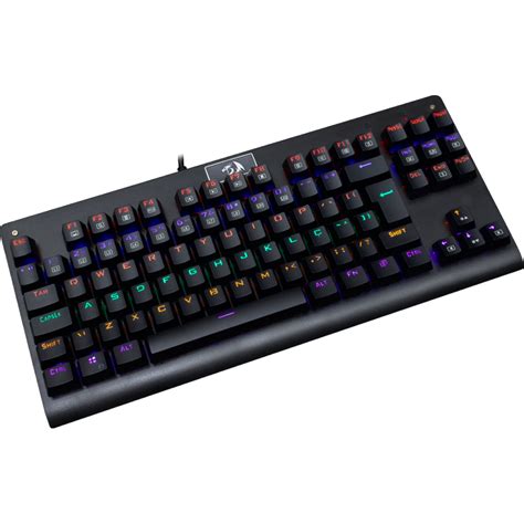 Teclado Mecânico Gamer Redragon Dark Avenger K568 Rainbow Switch Blue