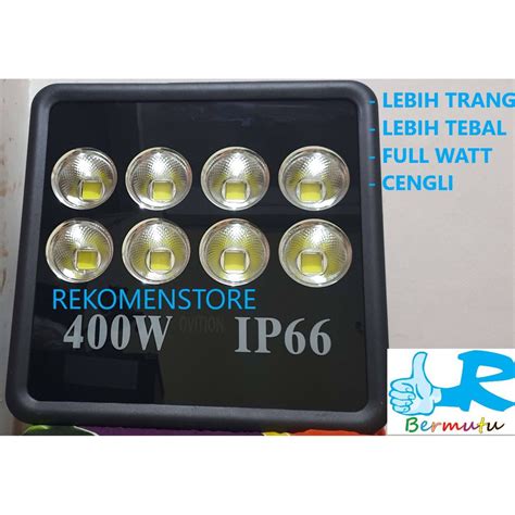 Jual Lampu Sorot LED 400w Mangkok 400watt COB 400 W Lampu Tembak 400