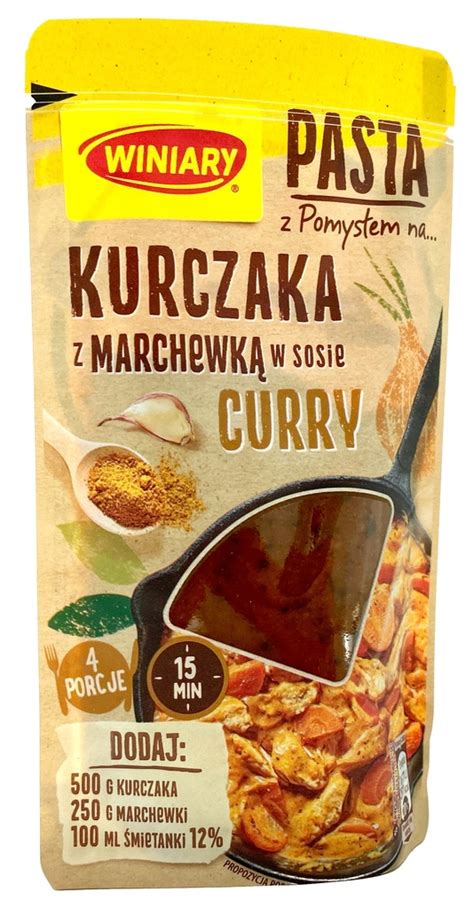 Pasta Z Pomys Em Na Kurczaka W Sosie Curry Winiary