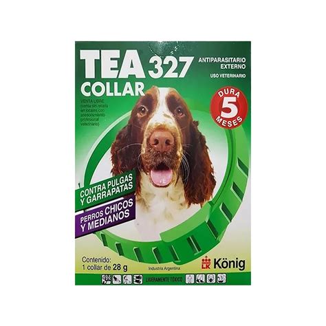 Traviesos Pet Shop Collar Antipulgas Tea Perros Chicos Y Medianos