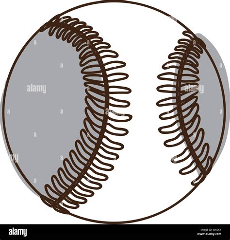 Baseball Ball Silhouette