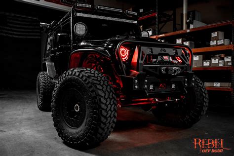 Rebel Off-Road Creates a Real Monster Out of Black Jeep Wrangler | CARiD.com Gallery